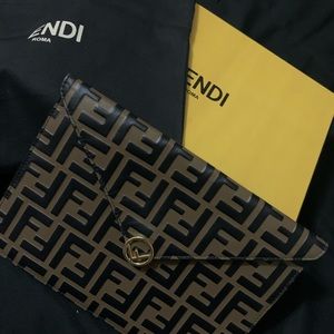 Fendi flat pouch